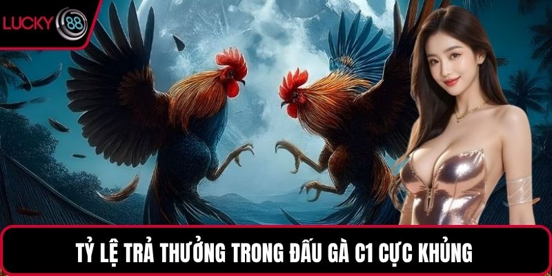 Tỷ lệ trả thưởng trong đấu gà C1 cực khủng 