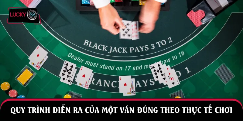 Quy trình diễn ra của một ván đúng theo thực tế chơi